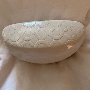 Coach eye glass case. Never Used